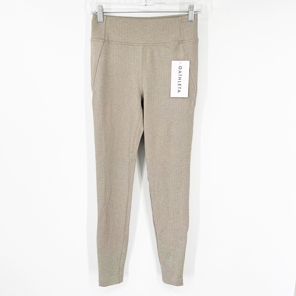 Athleta Delancey Skyline Herringbone Tight Leggings NWT